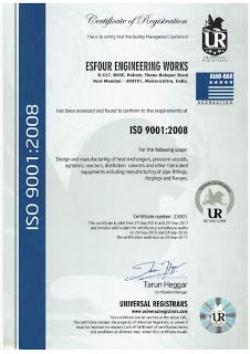 ISO 9001:2008 Certificate